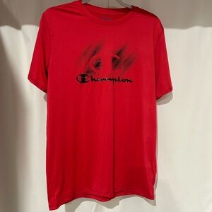 Champion Men's Graphic Red Tee